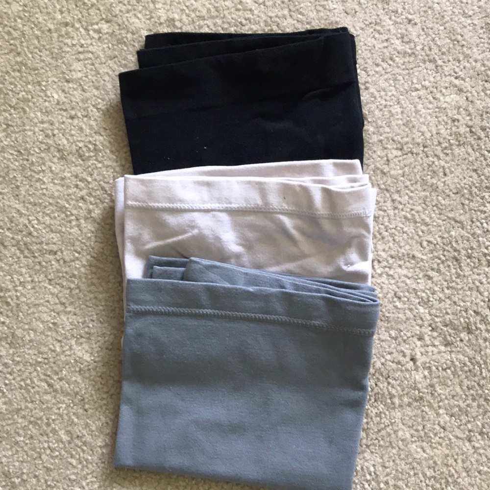 Maternity belly bands, set of 3, size medium